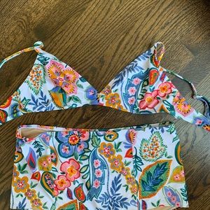 J. crew bathing suit botanical print !